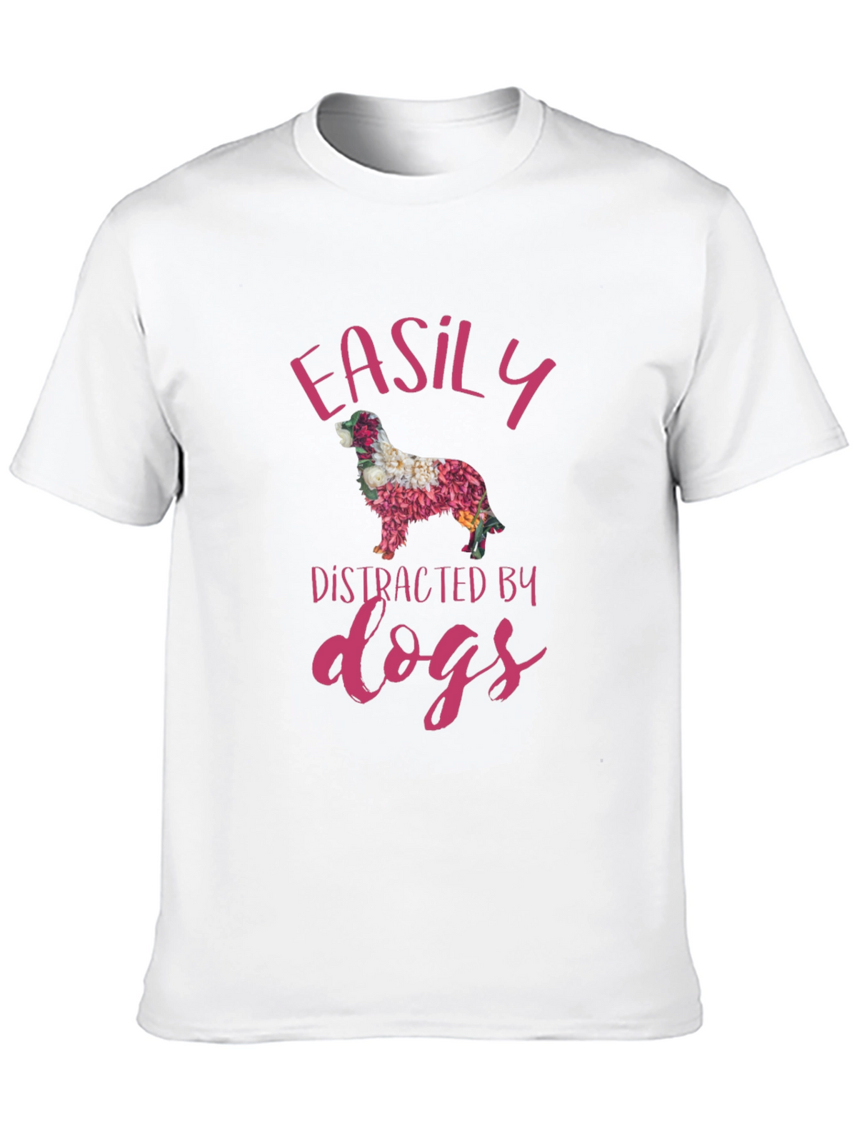 Easily Distracted by Dogs Graphic Tee