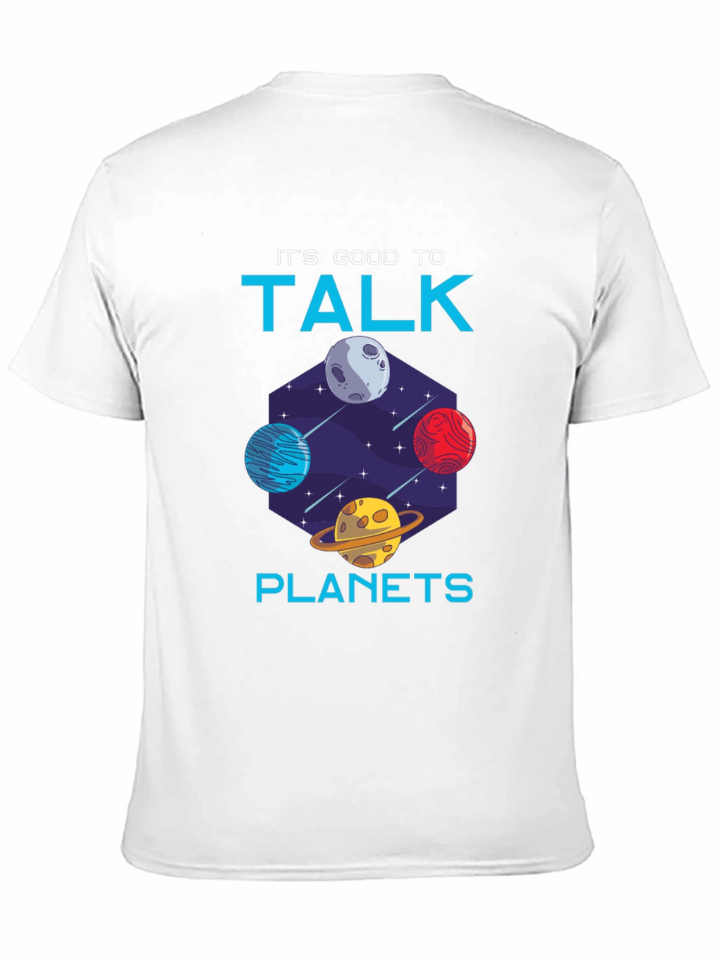 Its Good to Talk Planets Graphic Tee