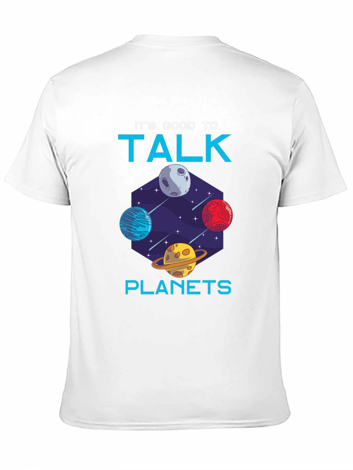 Its Good to Talk Planets Graphic Tee