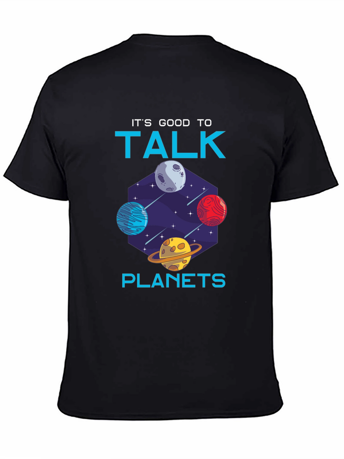 Its Good to Talk Planets Graphic Tee