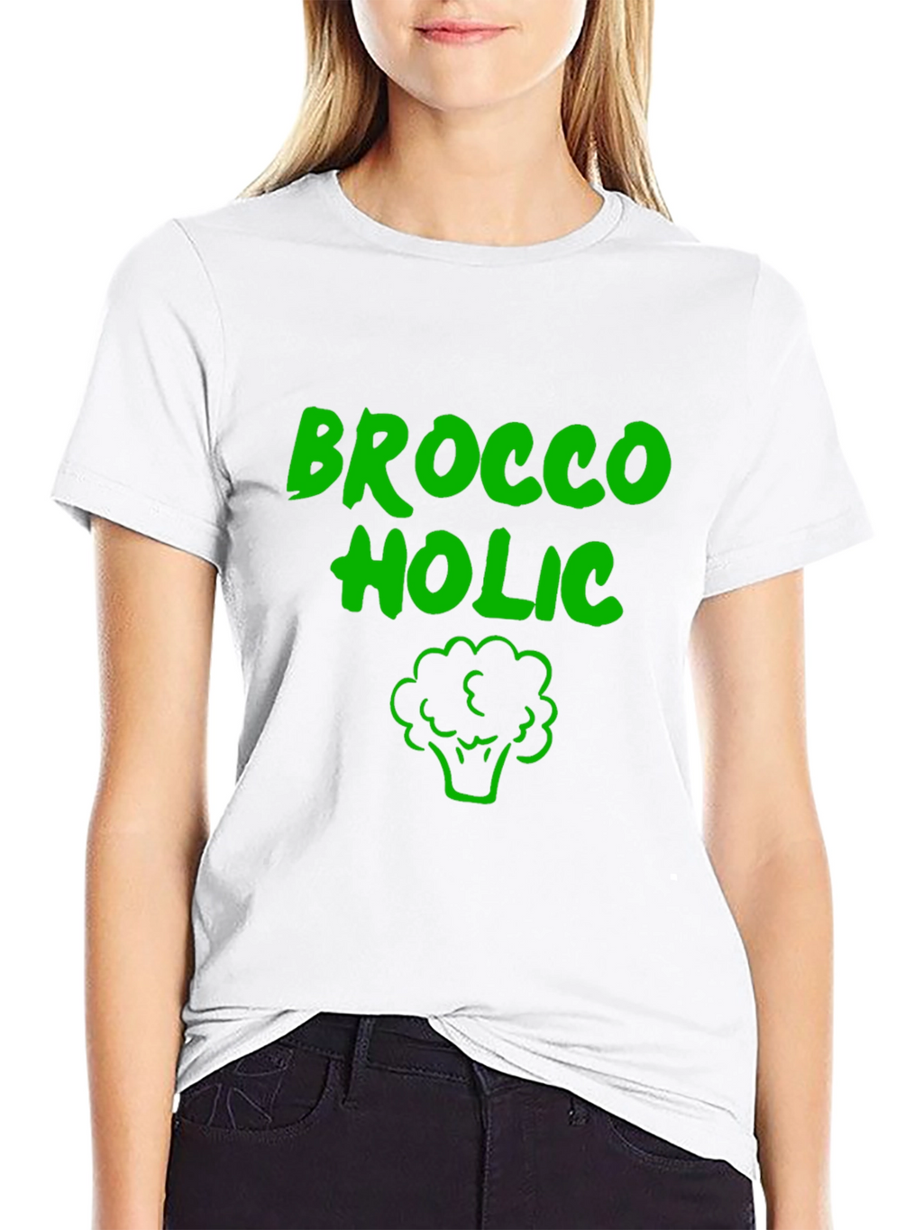 Broccoholic T-Shirt - Funny Broccoli Lover Tee