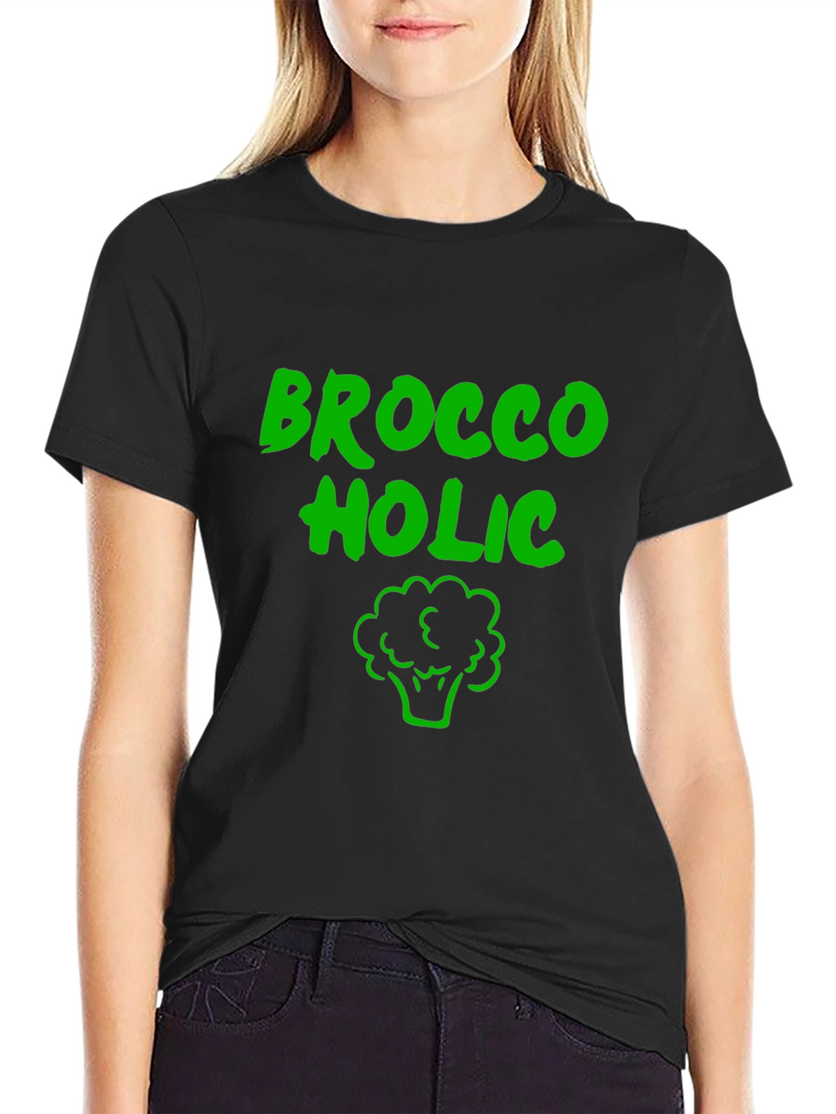 Broccoholic T-Shirt - Funny Broccoli Lover Tee