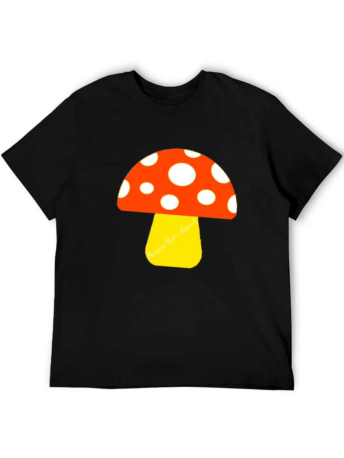 Retro Mushroom Graphic Tee - Funky & Stylish