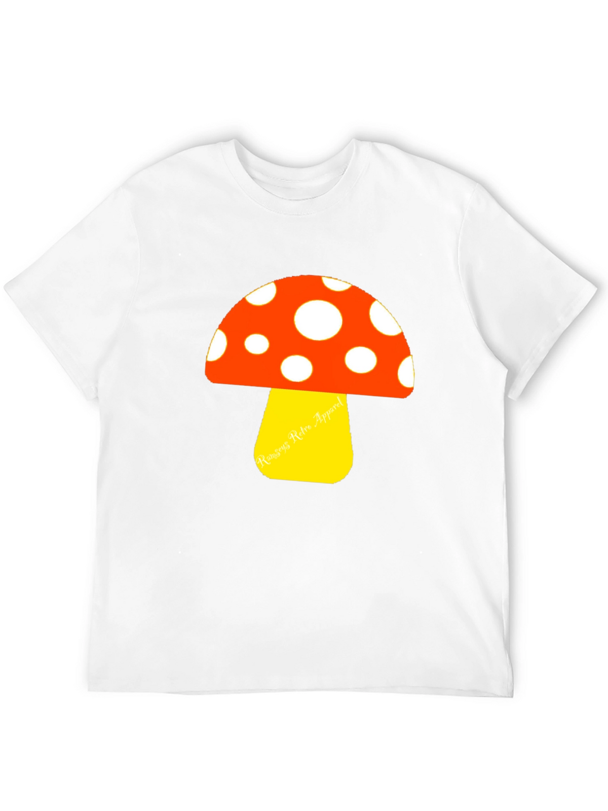 Retro Mushroom Graphic Tee - Funky & Stylish