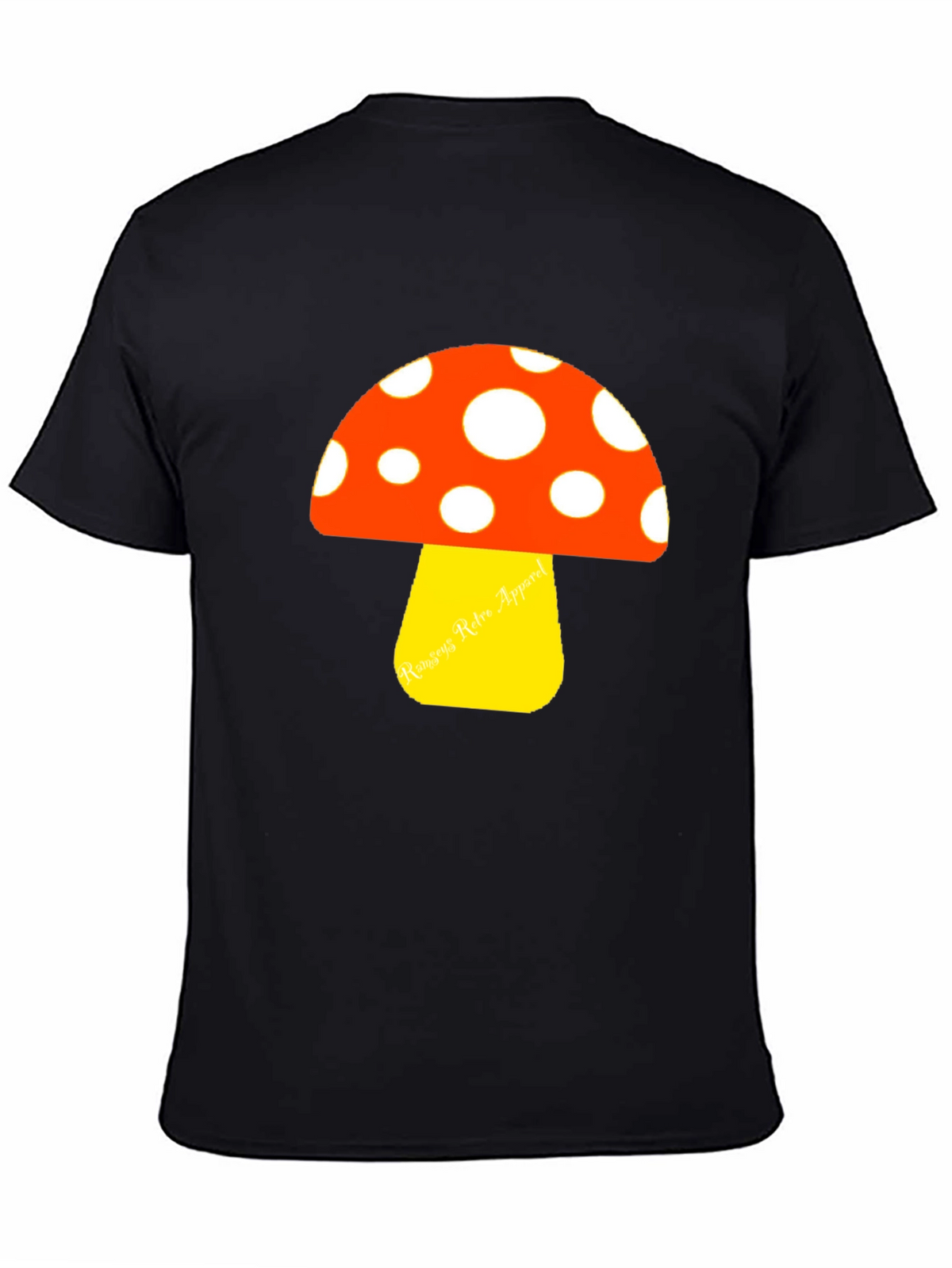 Retro Mushroom Graphic Tee - Funky & Stylish