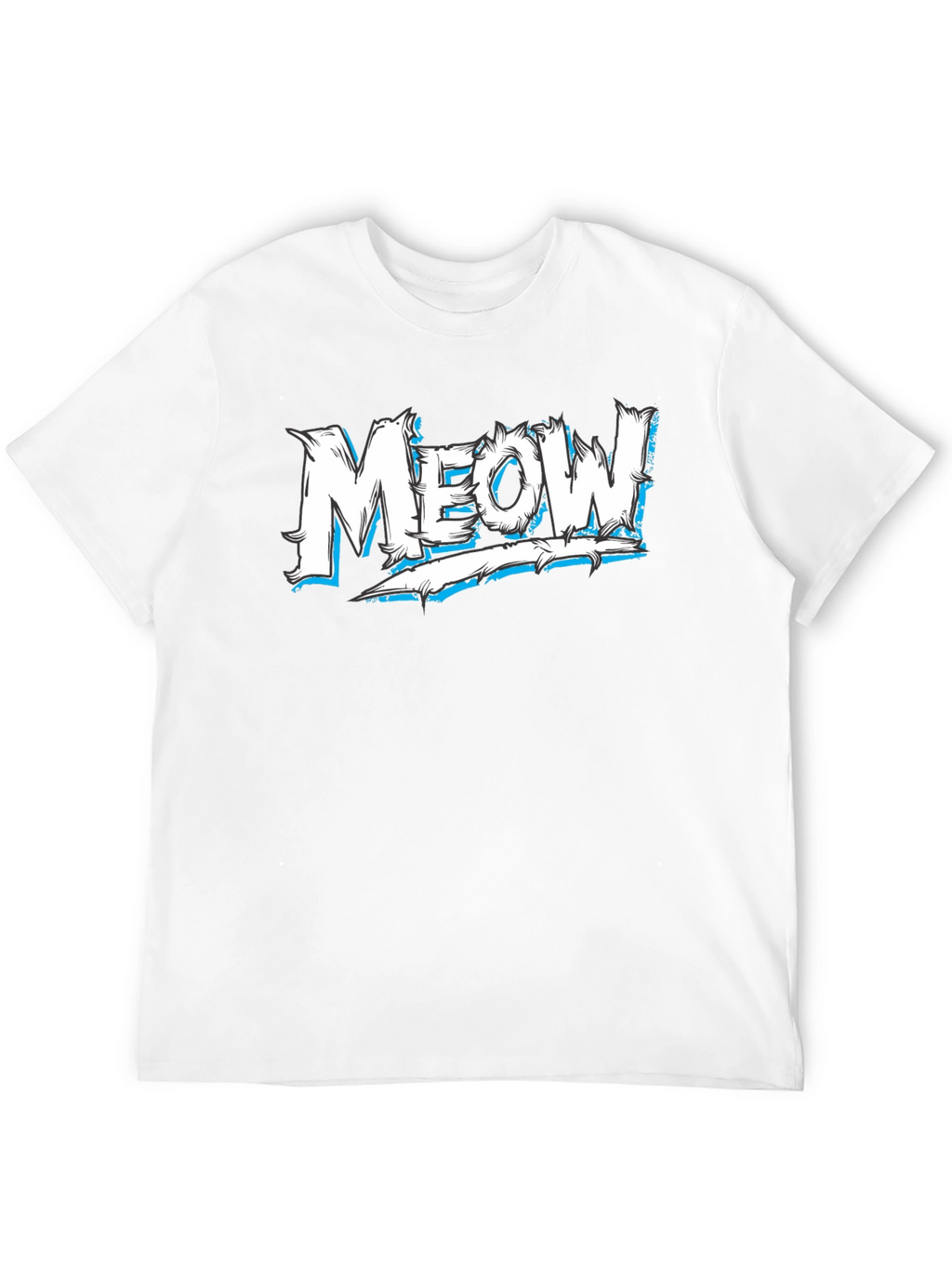 Meow! Graphic Black T-Shirt