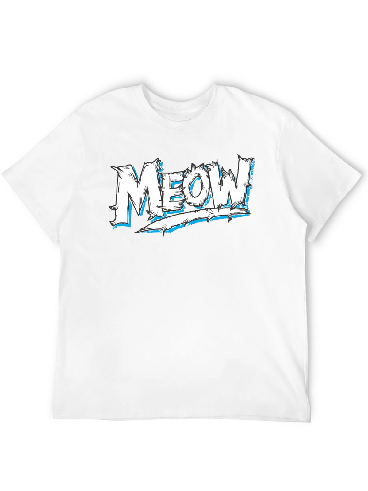 Meow! Graphic Black T-Shirt