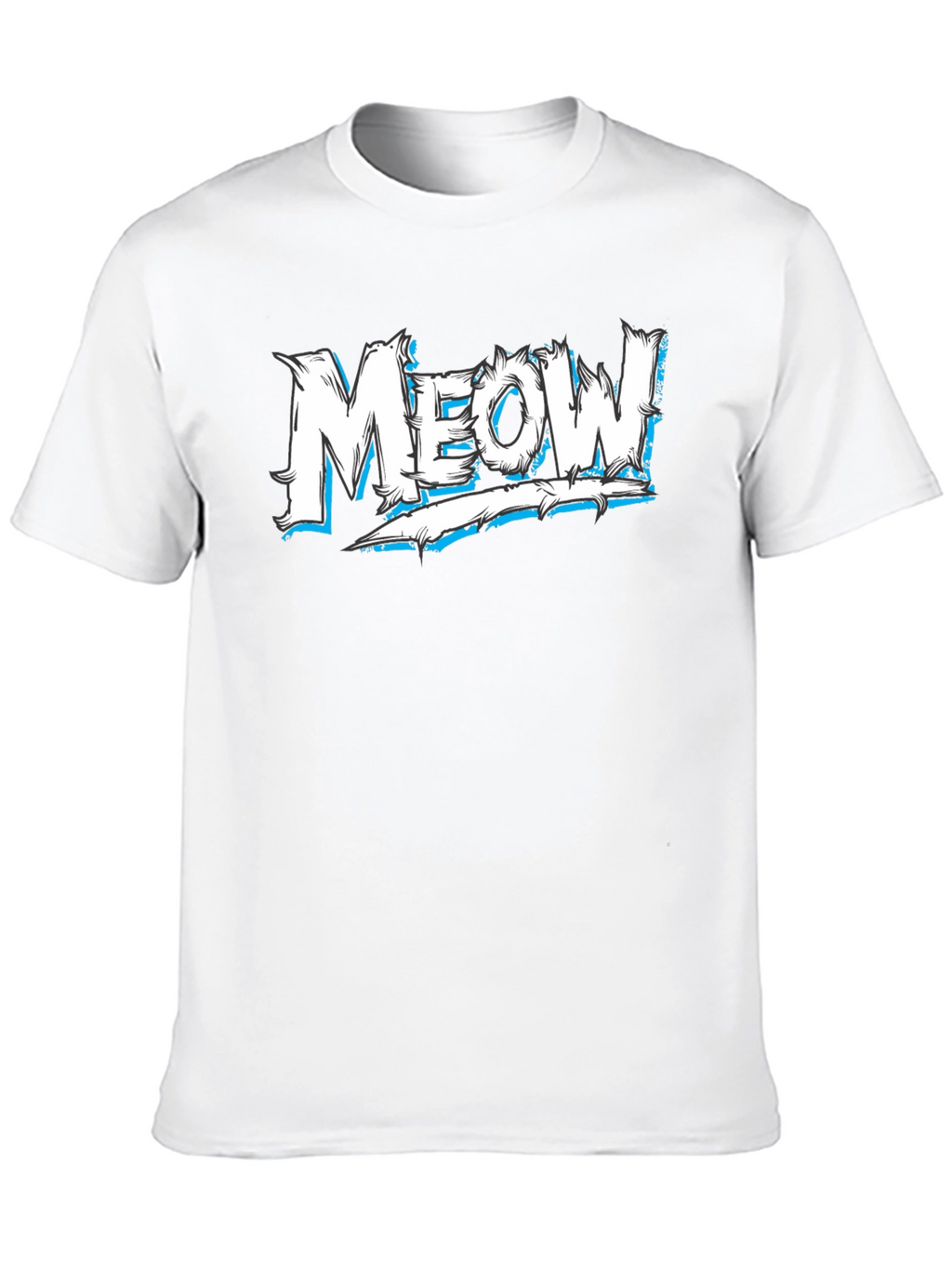 Meow! Graphic Black T-Shirt