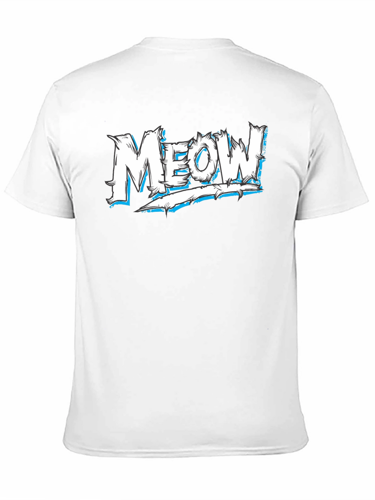 Meow! Graphic Black T-Shirt