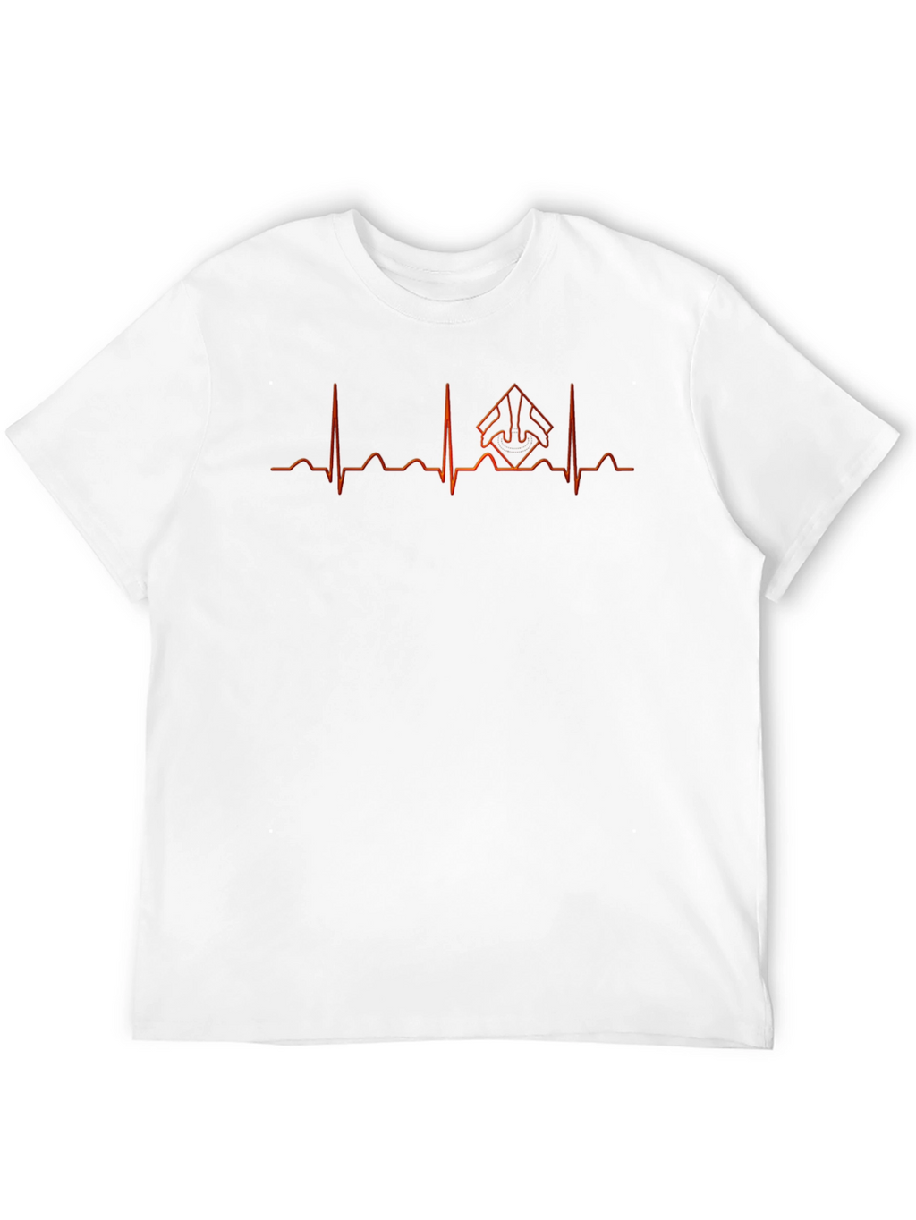 Heartbeat Kiteboarding Black T-Shirt