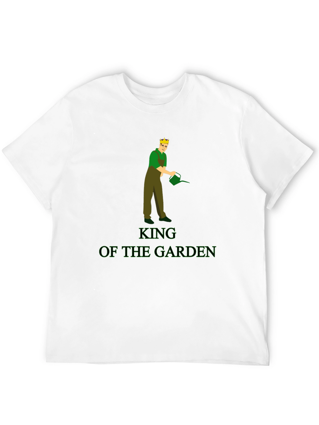 King of the Garden Black Graphic Tee