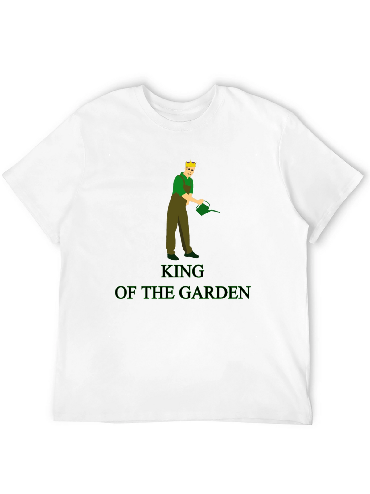 King of the Garden Black Graphic Tee