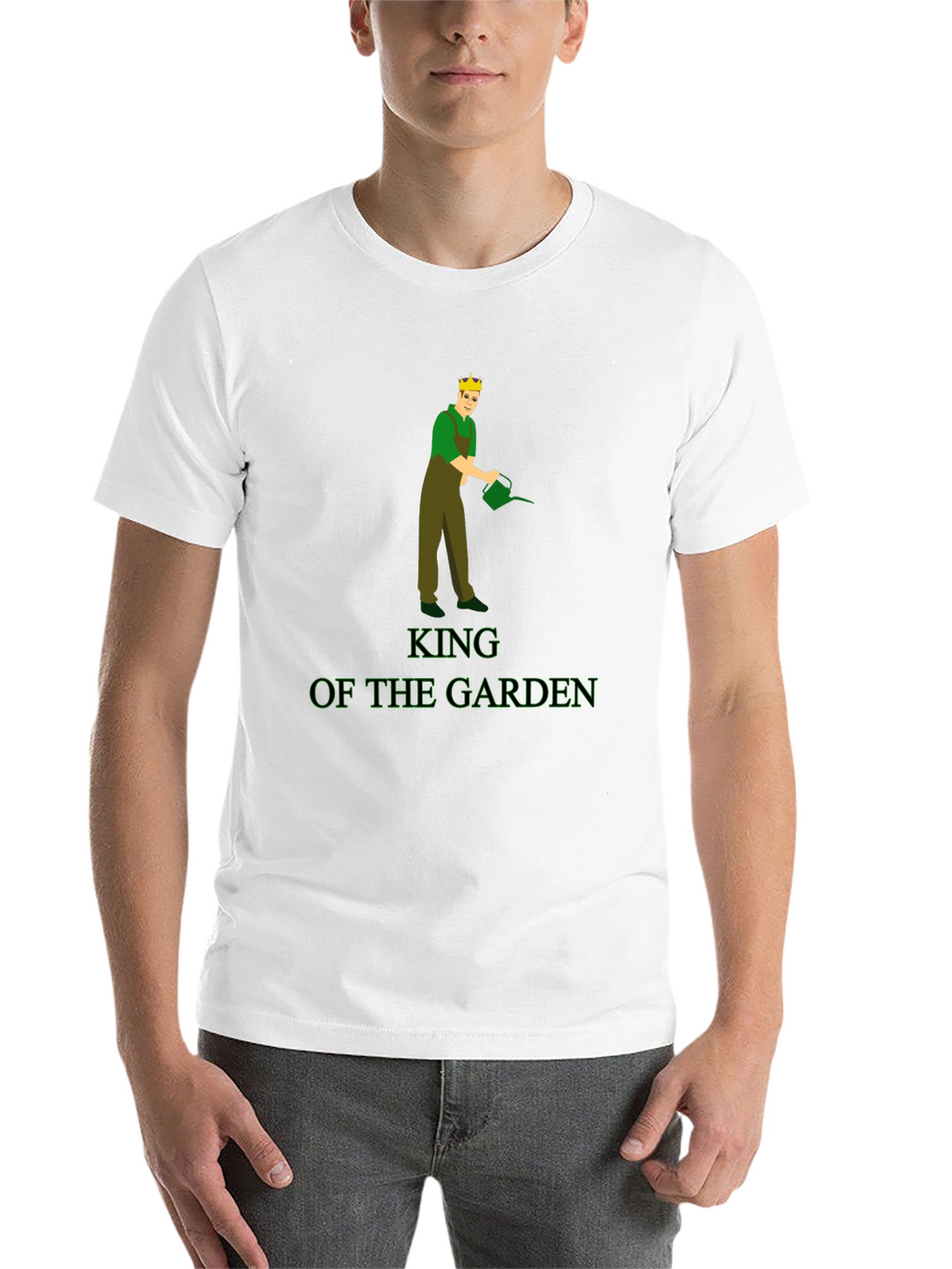 King of the Garden Black Graphic Tee