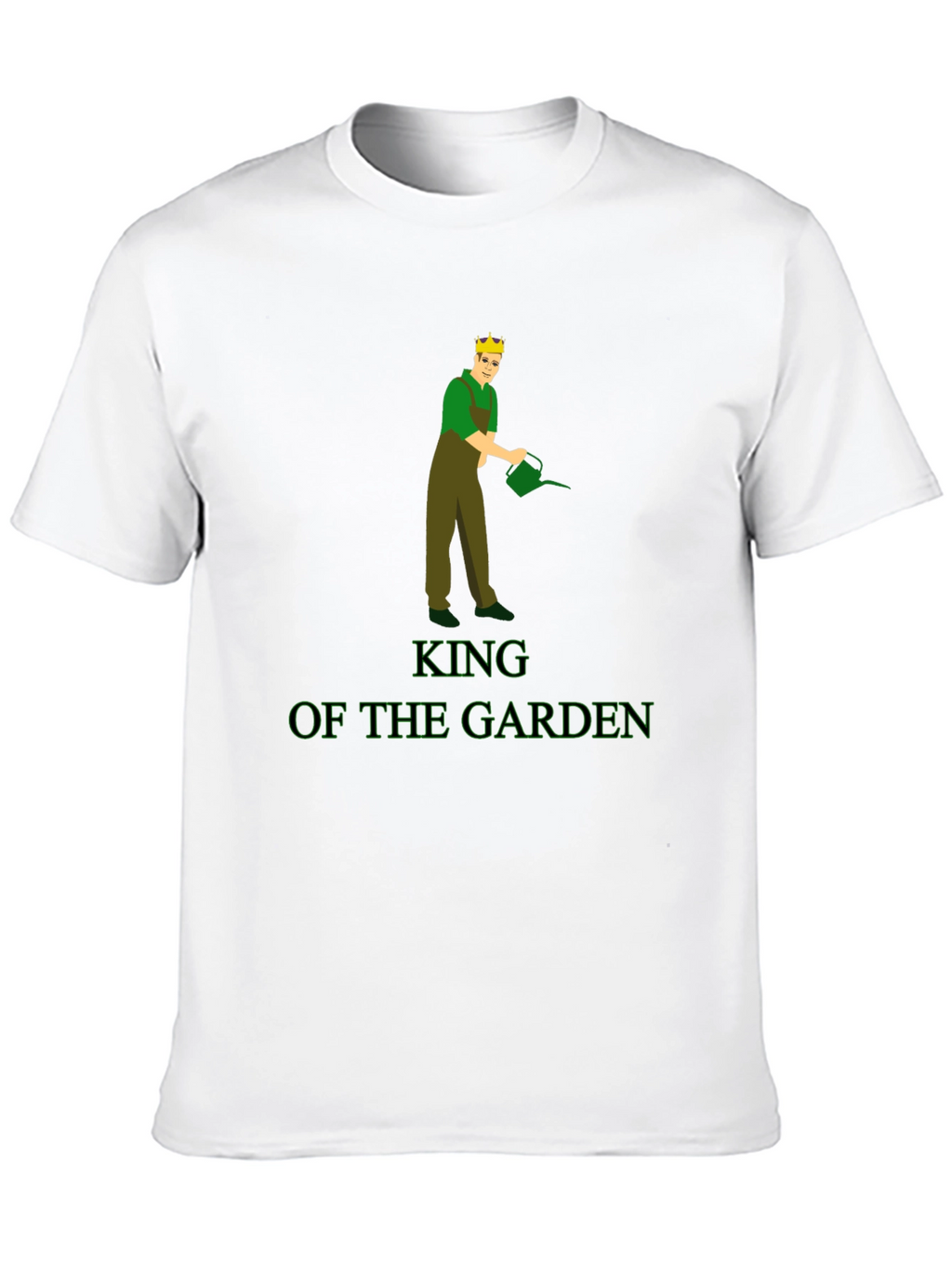 King of the Garden Black Graphic Tee