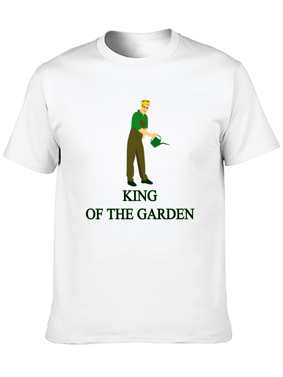 King of the Garden Black Graphic Tee