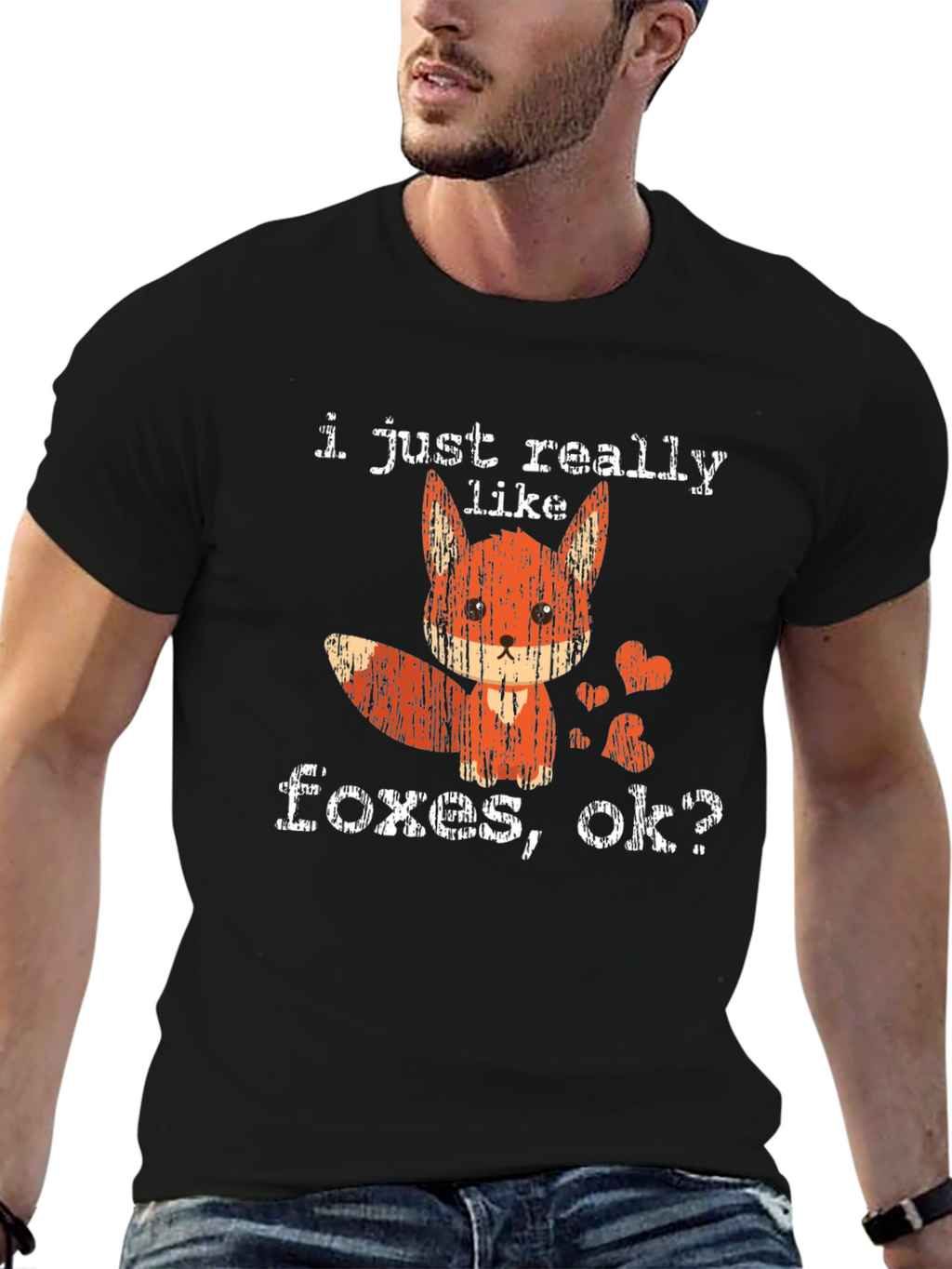 I Just Really Like Foxes Ok? T-Shirt