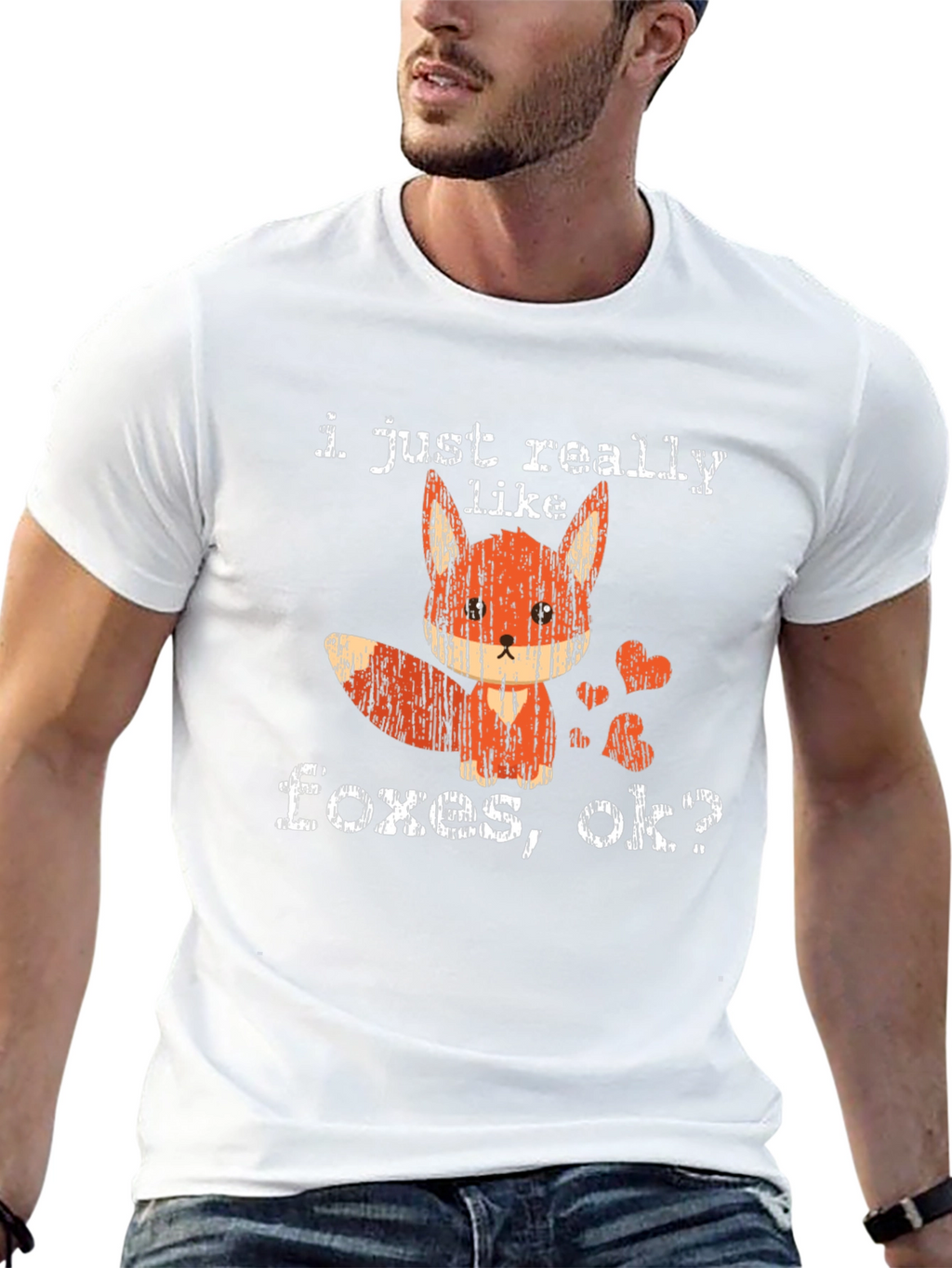 I Just Really Like Foxes Ok? T-Shirt