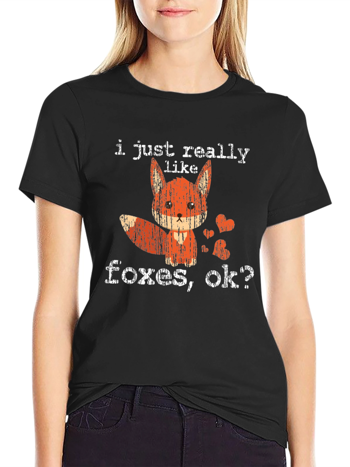 I Just Really Like Foxes Ok? T-Shirt