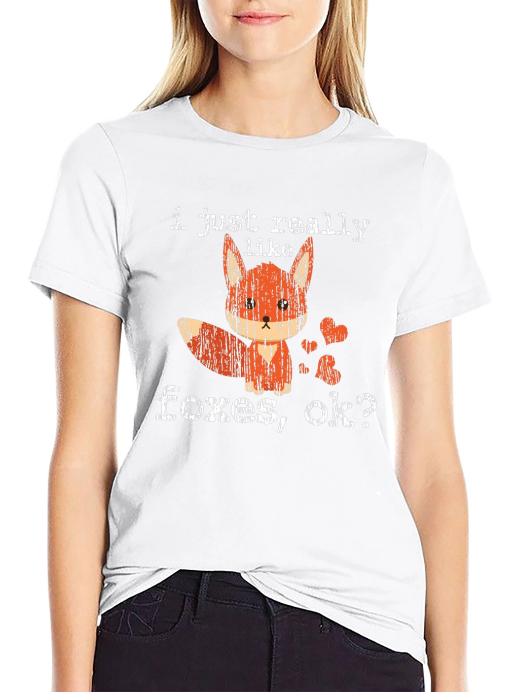 I Just Really Like Foxes Ok? T-Shirt