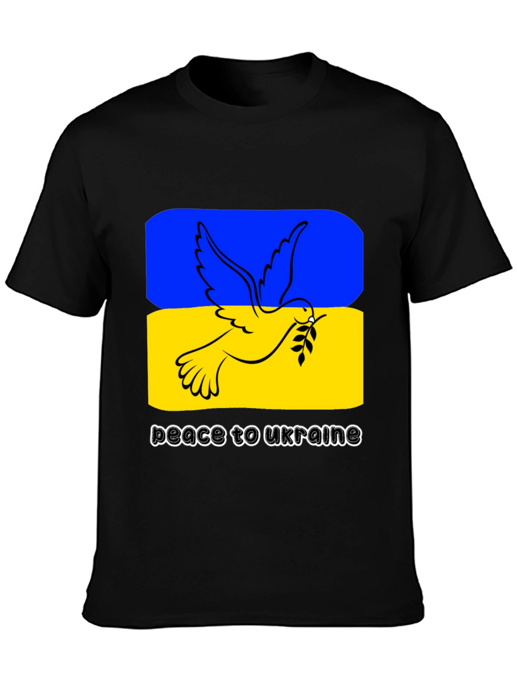 Peace for Ukraine Dove T-Shirt