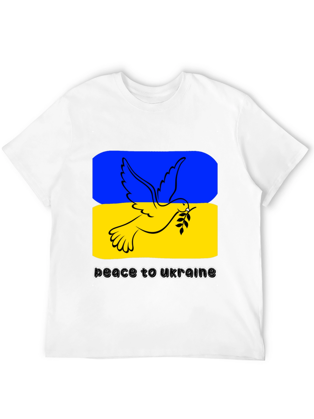 Peace for Ukraine Dove T-Shirt