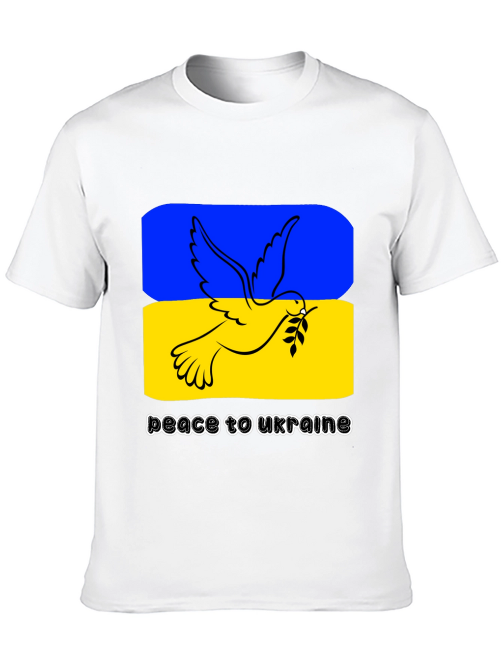 Peace for Ukraine Dove T-Shirt
