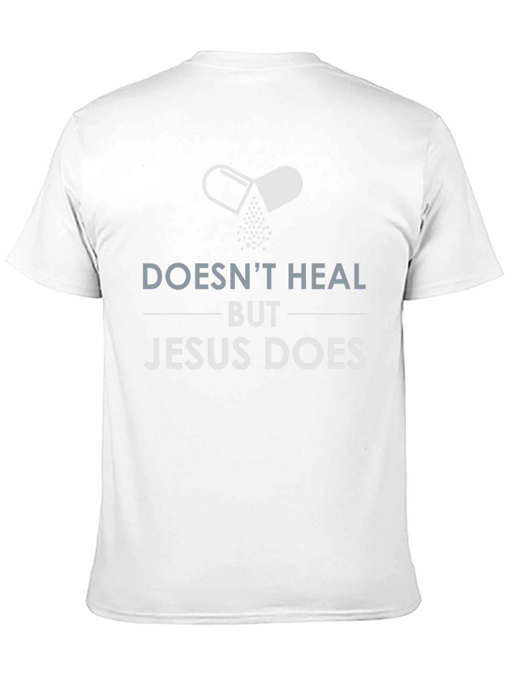 Jesus Heals Graphic Tee - Christian Faith T-Shirt