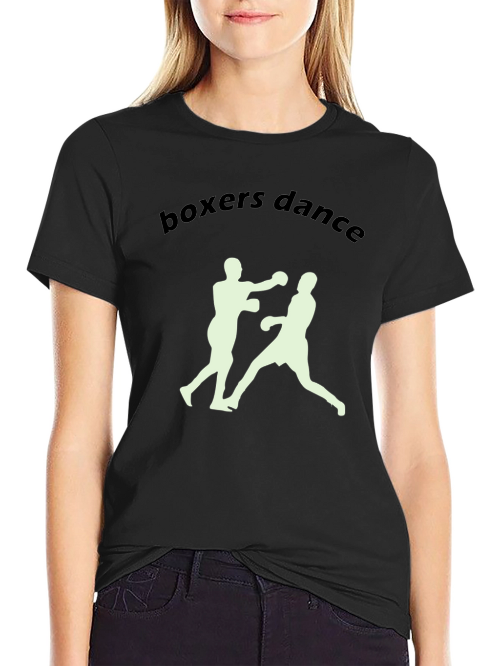 Boxers Dance Graphic T-Shirt
