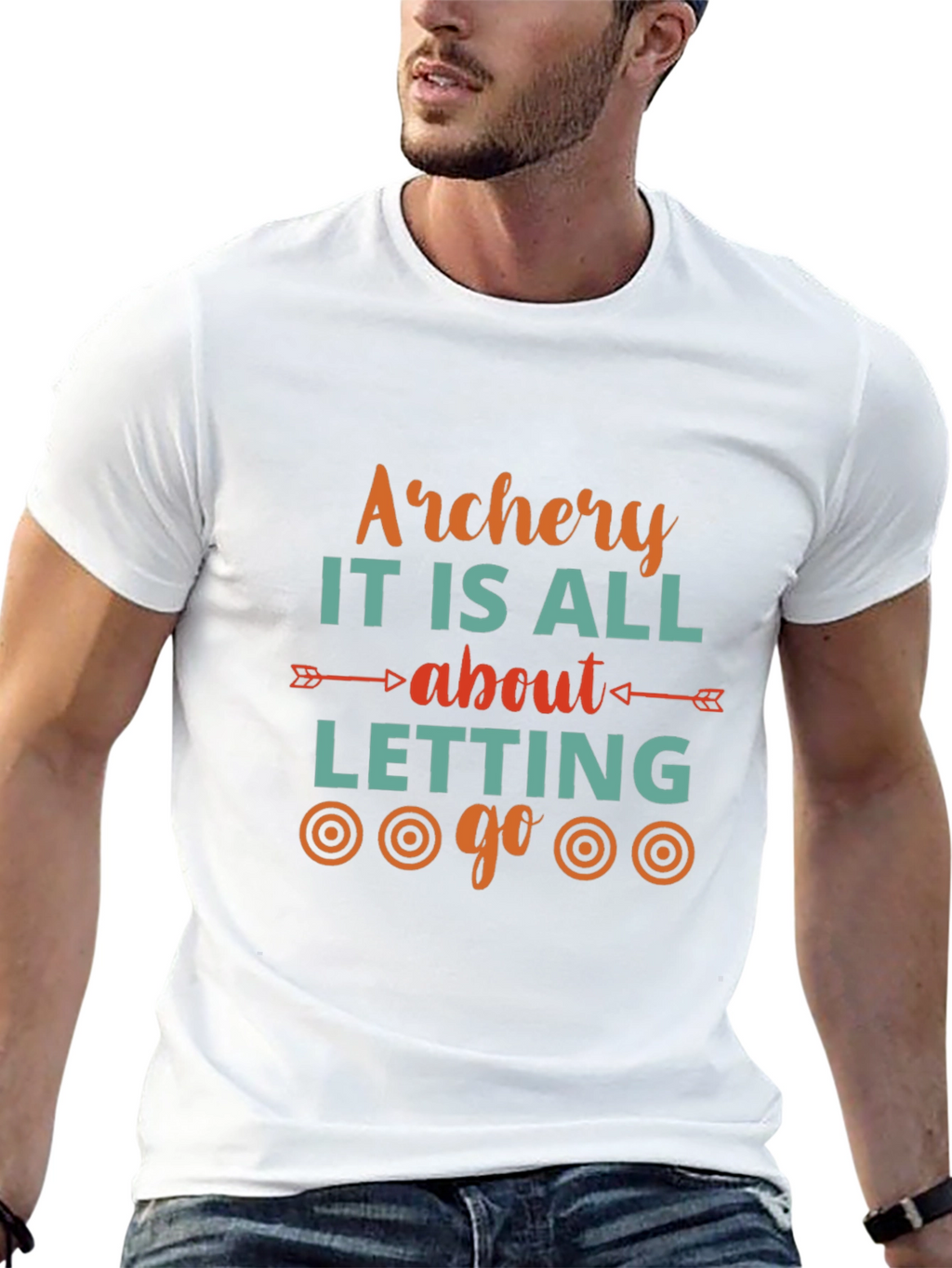 Archery T-Shirt: Let It Go Target Tee