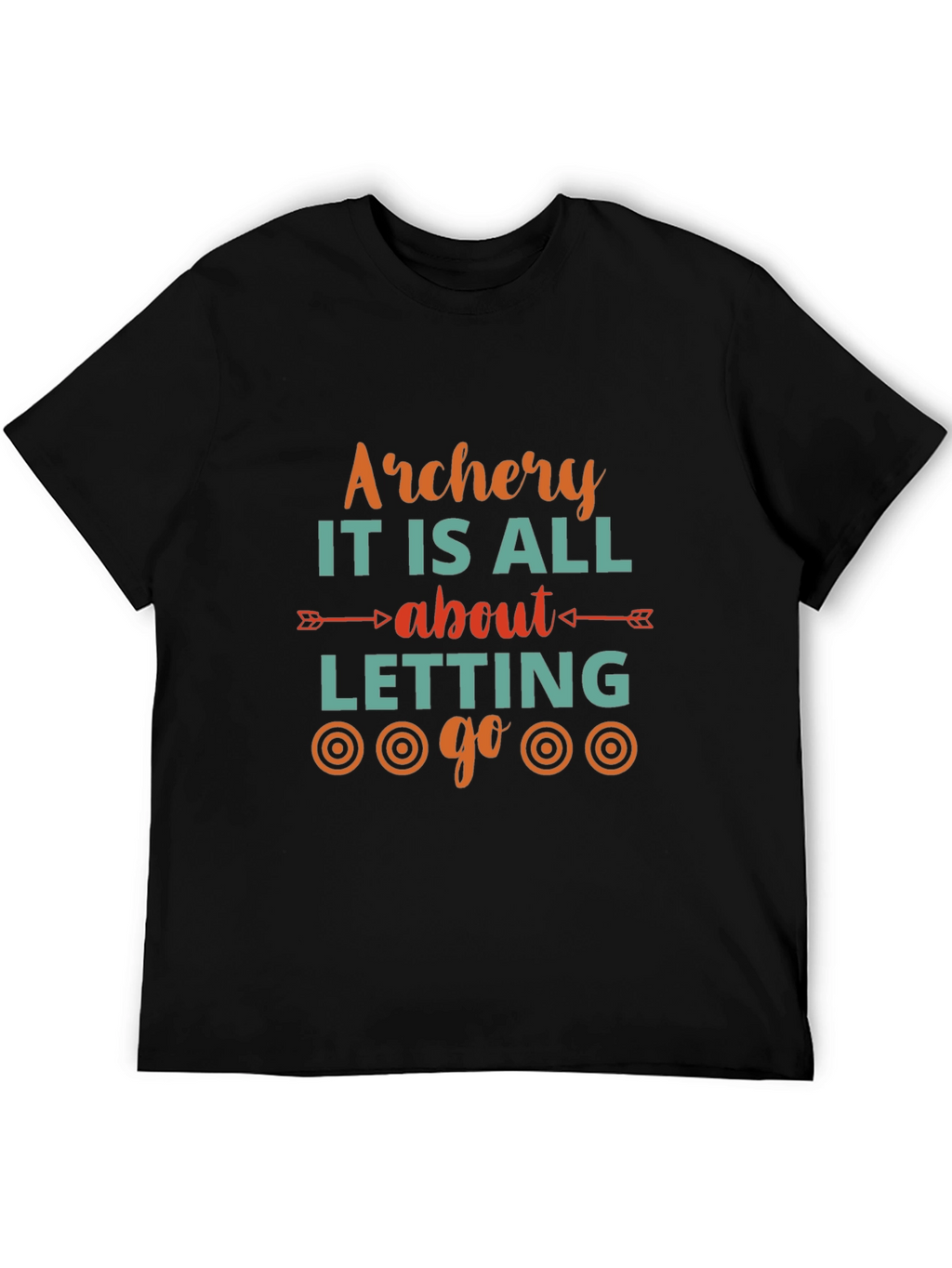Archery T-Shirt: Let It Go Target Tee