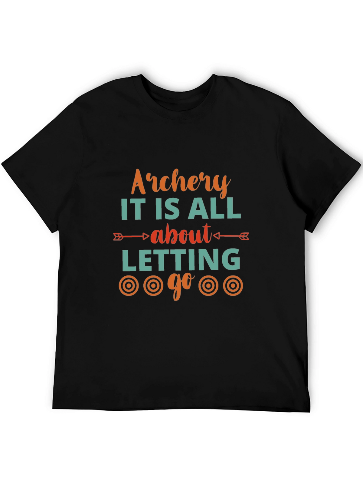 Archery T-Shirt: Let It Go Target Tee