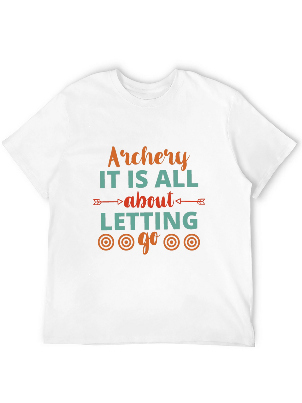 Archery T-Shirt: Let It Go Target Tee