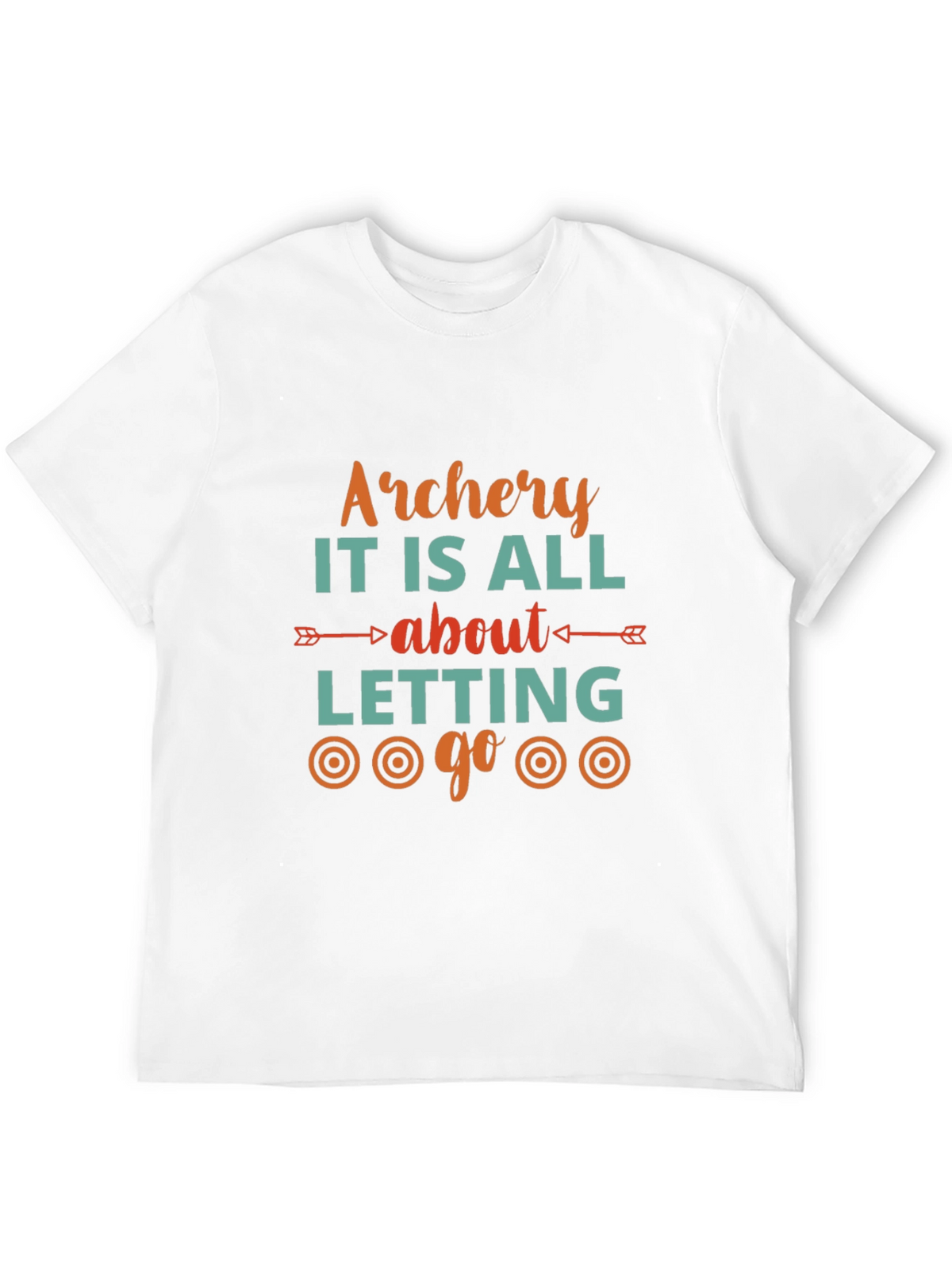 Archery T-Shirt: Let It Go Target Tee