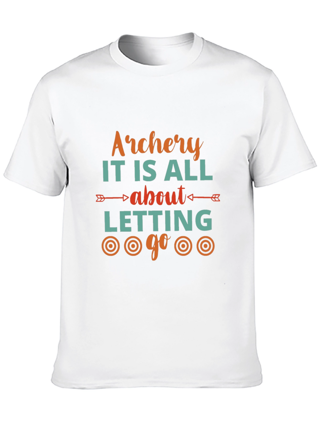Archery T-Shirt: Let It Go Target Tee