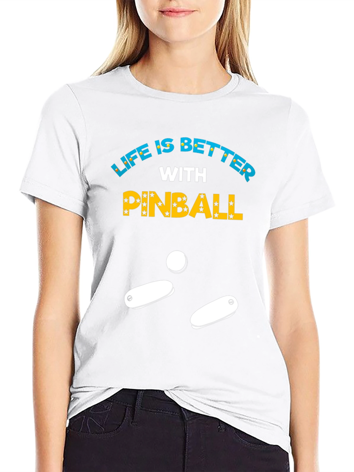Life is Better with Pinball T-Shirt