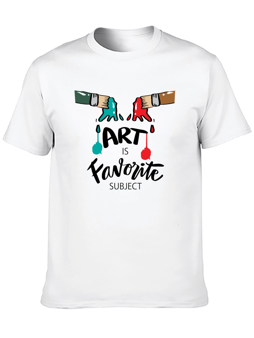 Art is My Favorite Subject T-Shirt