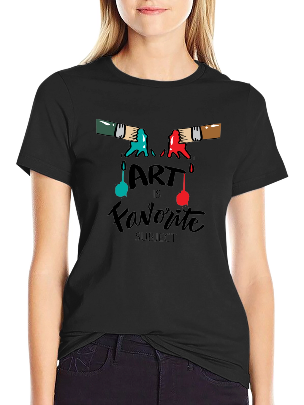 Art is My Favorite Subject T-Shirt