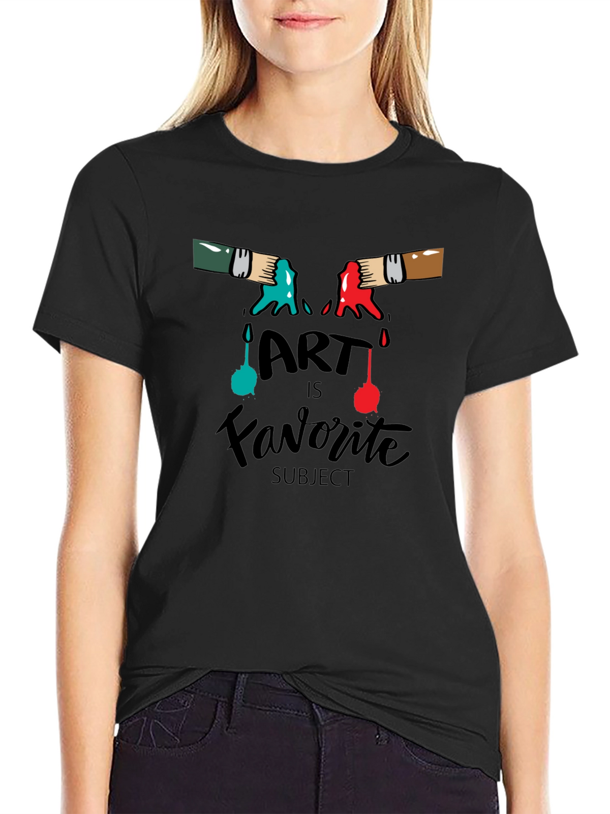 Art is My Favorite Subject T-Shirt