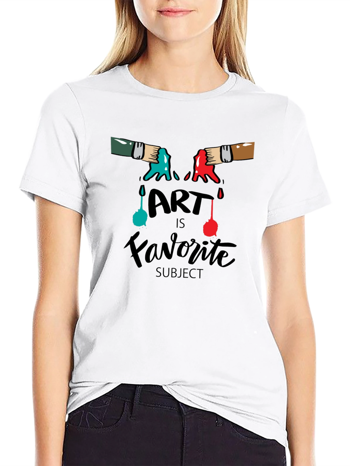 Art is My Favorite Subject T-Shirt