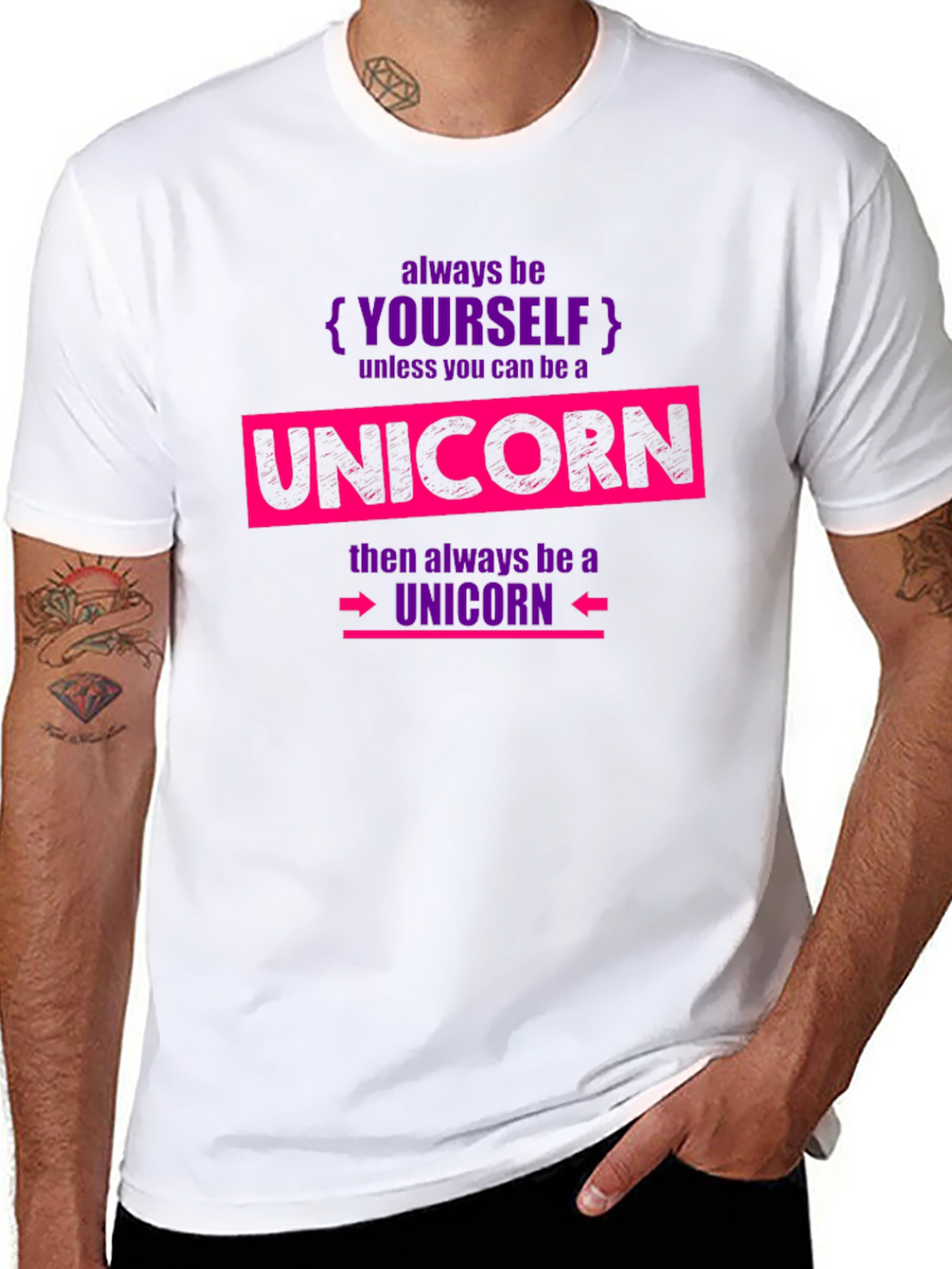 Always Be Yourself Unicorn T-Shirt