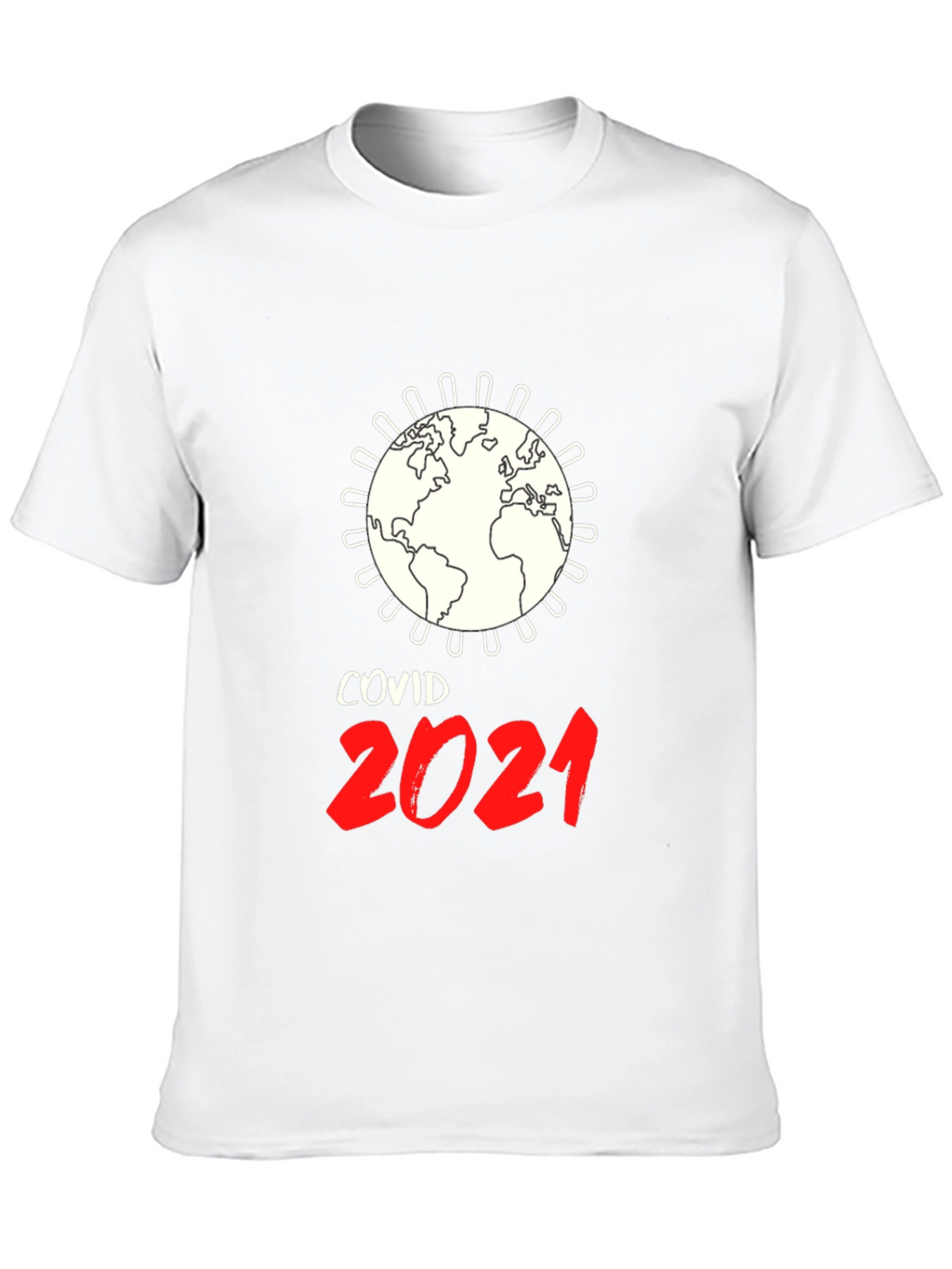 COVID-19 2021 Globe T-Shirt