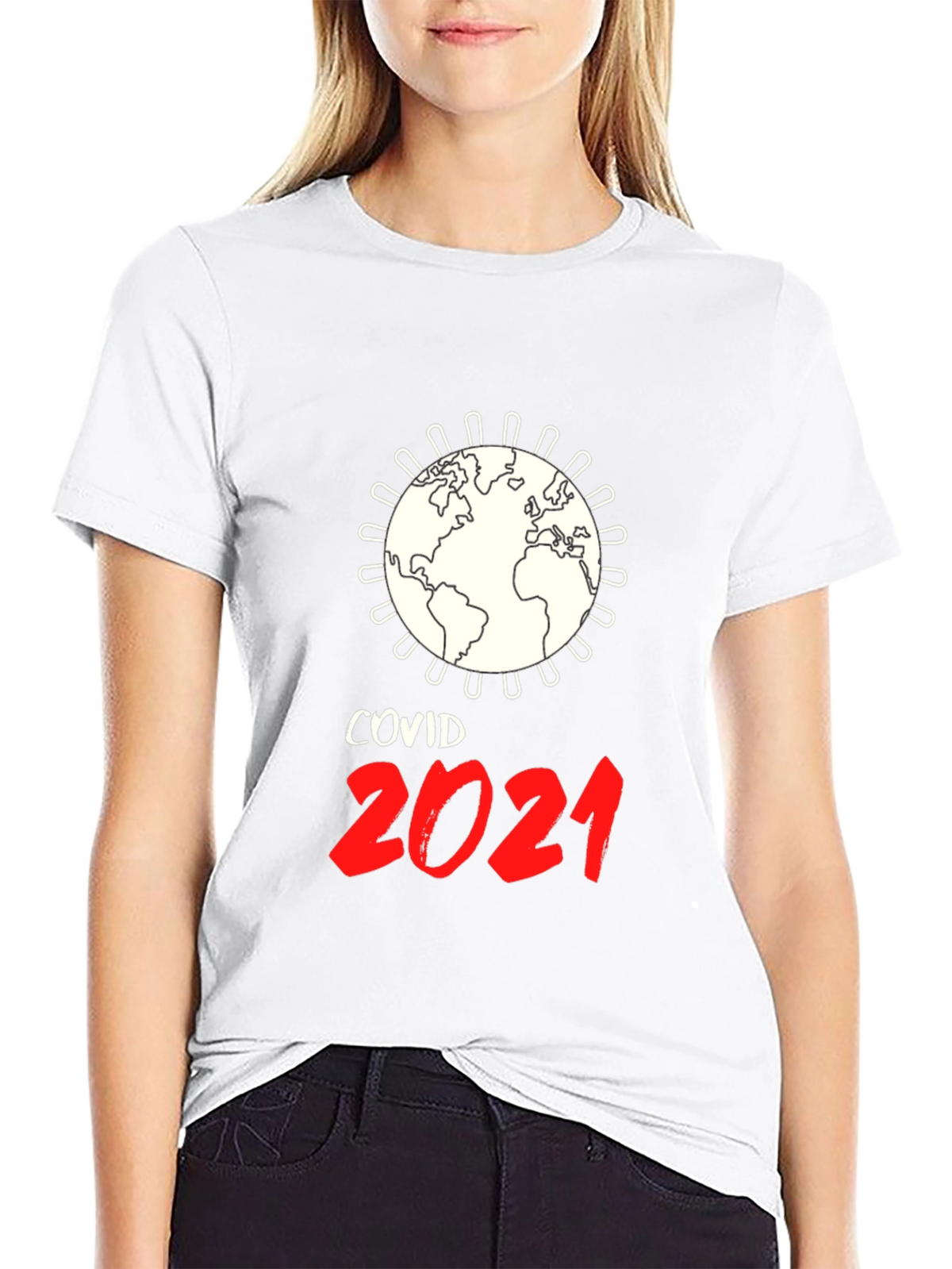 COVID-19 2021 Globe T-Shirt