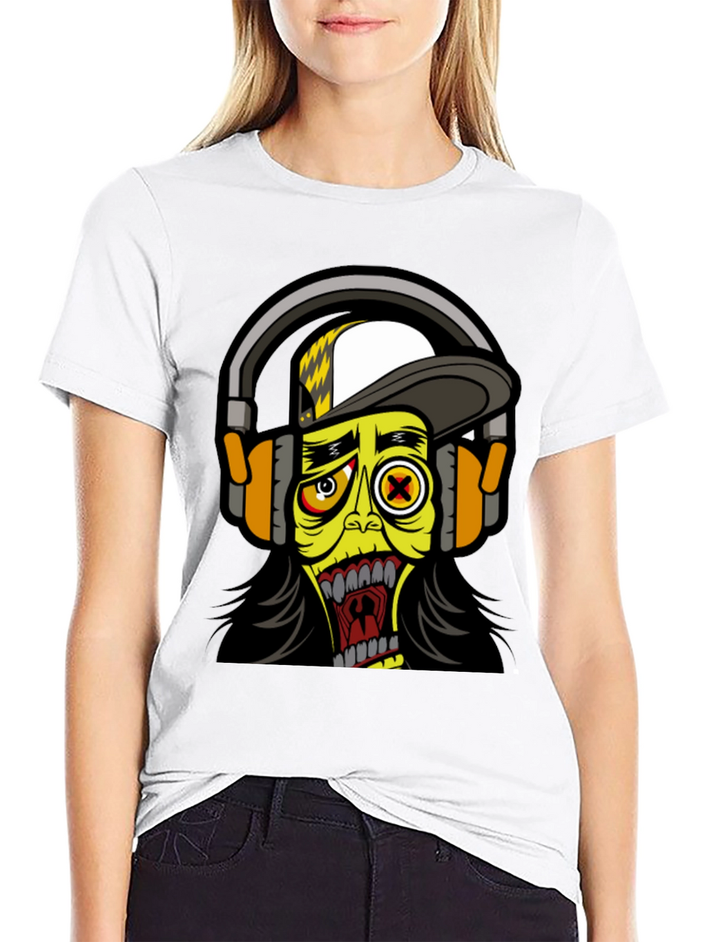 Cartoon Zombie Graphic Tee