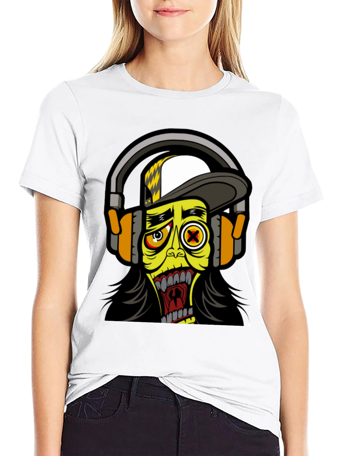 Cartoon Zombie Graphic Tee