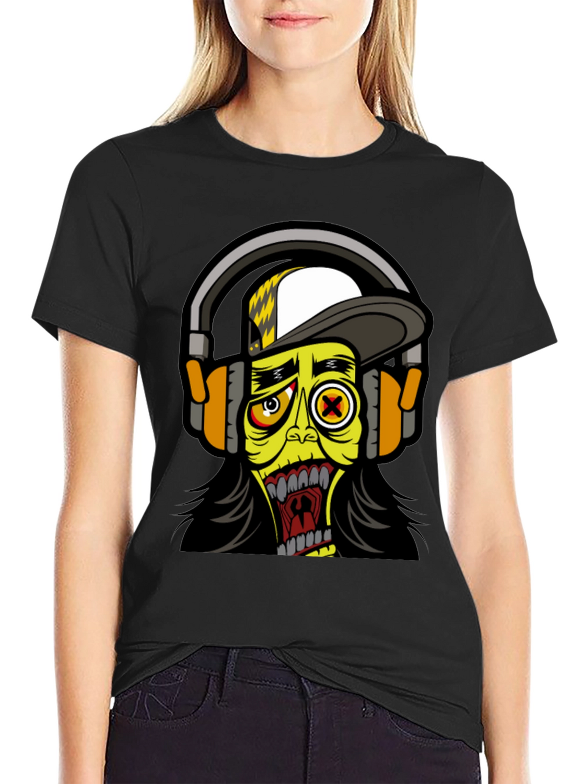 Cartoon Zombie Graphic Tee