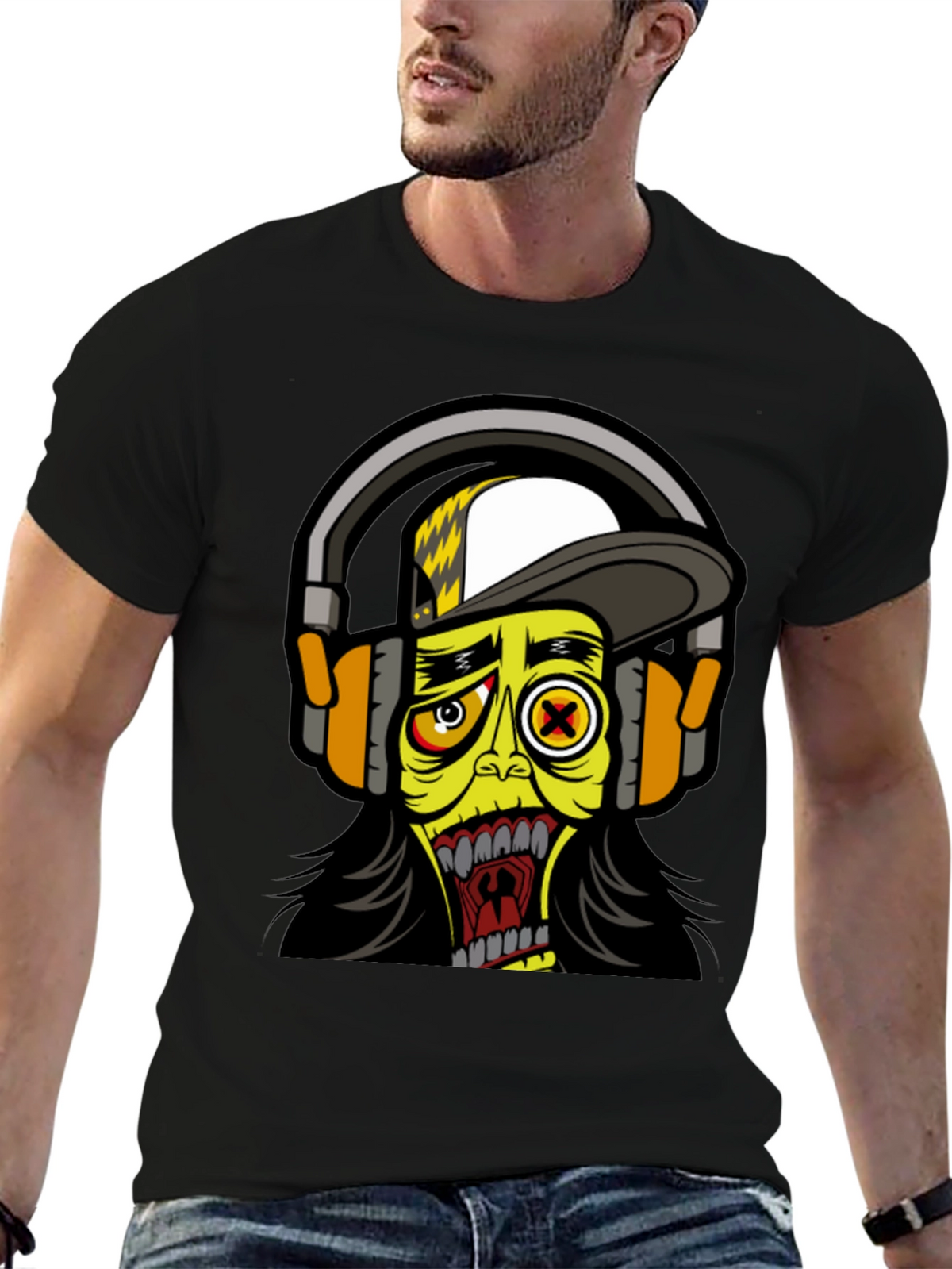 Cartoon Zombie Graphic Tee