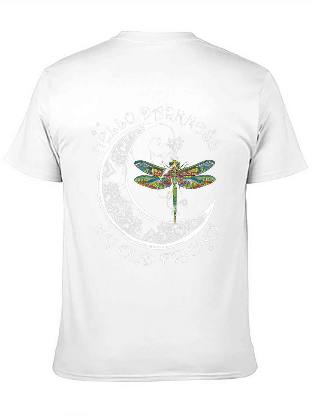 Hello Darkness My Old Friend Dragonfly Graphic Tee