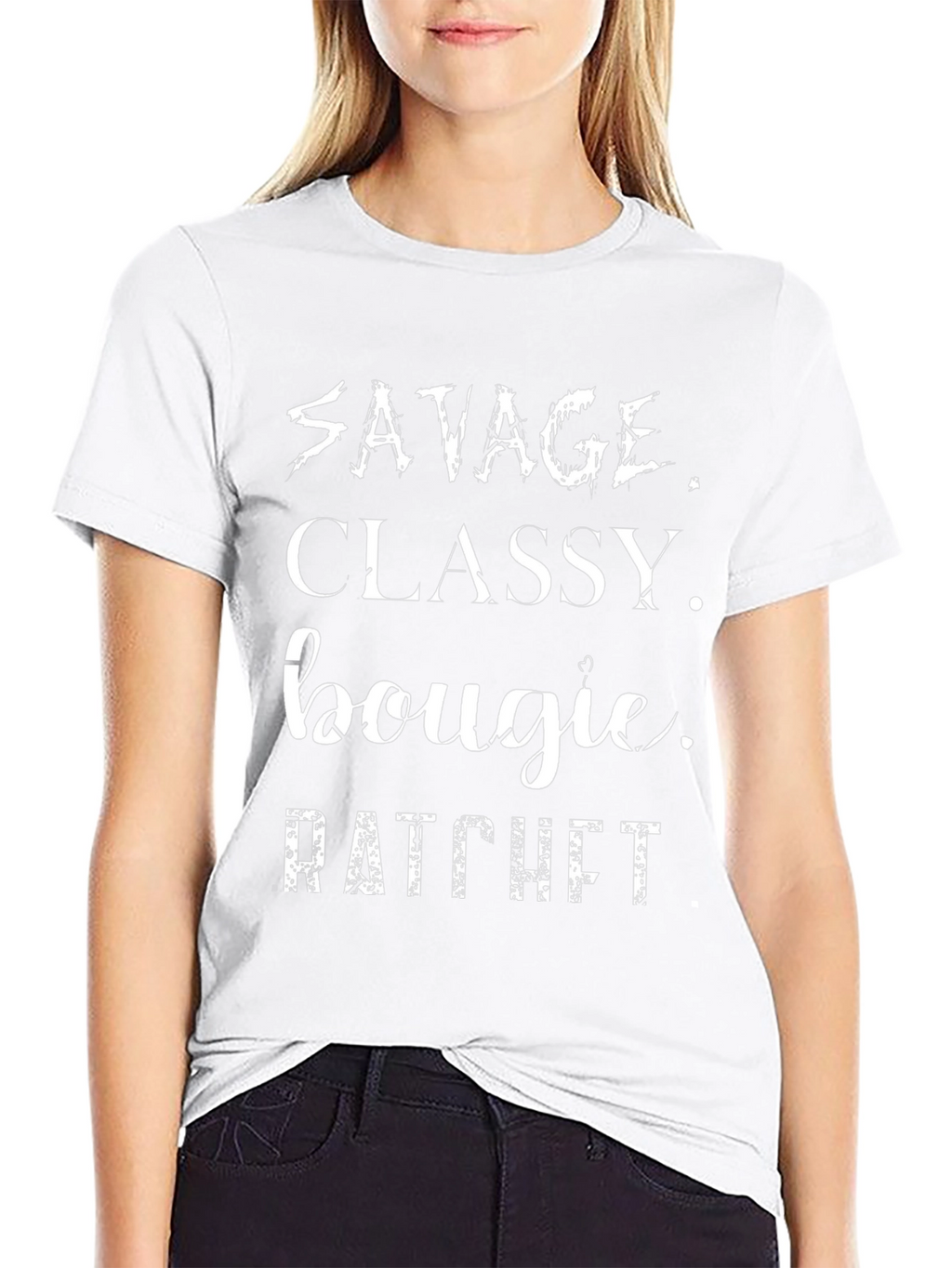Savage Classy Bougie Ratchet Graphic Tee