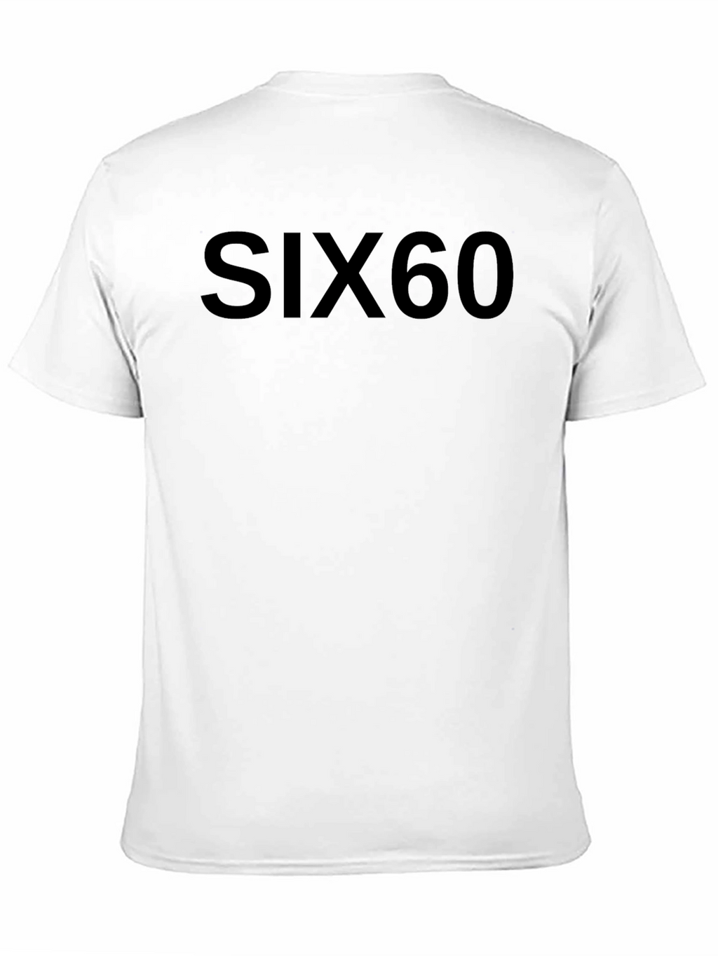SIX60 Black T-Shirt - Classic Band Tee