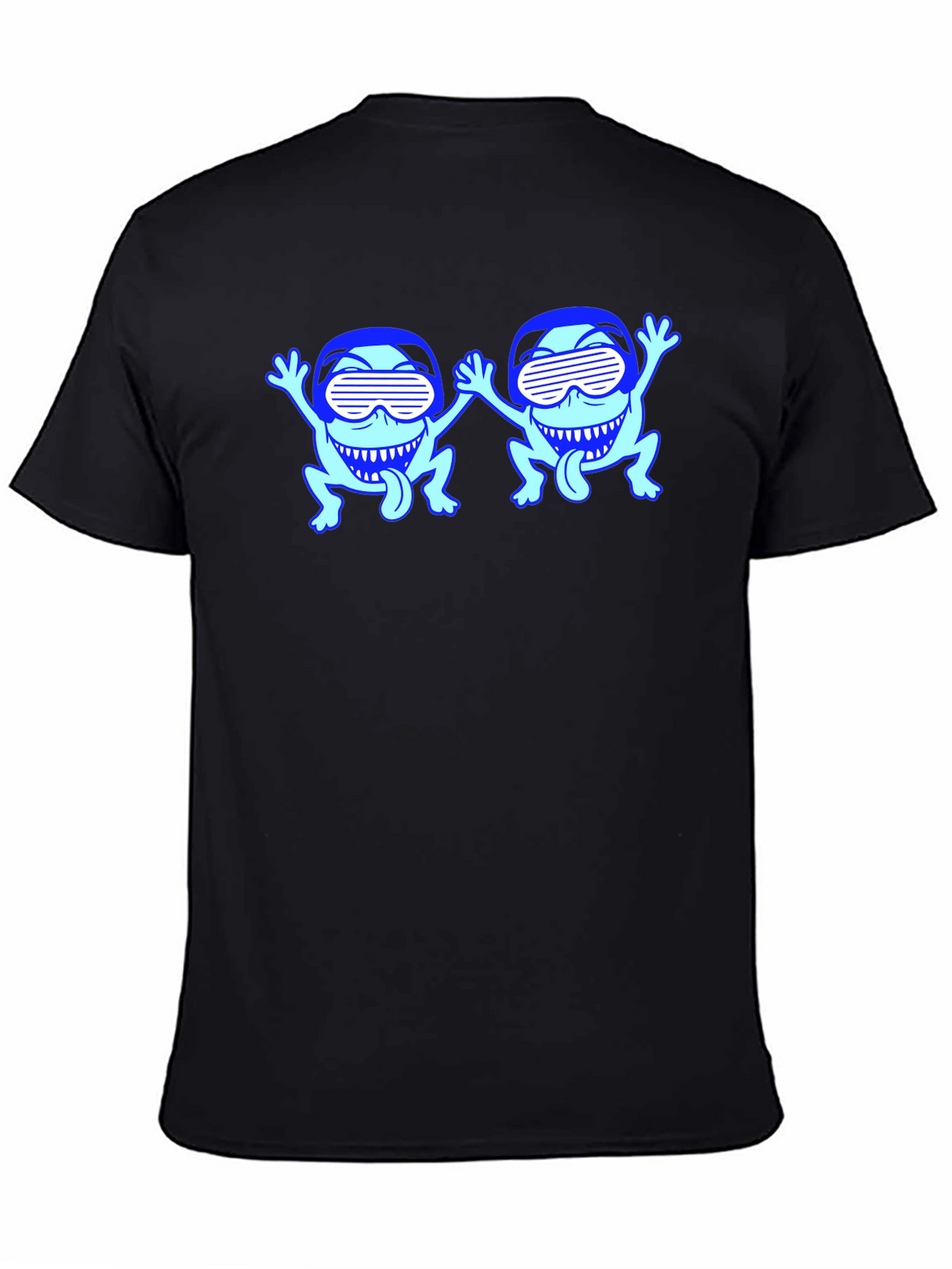 Cool Frogs Black T-Shirt